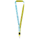 Picture of ISLA 1-METRE RECYCLED PET SUBLIMATION LANYARD with Safety Breakaway