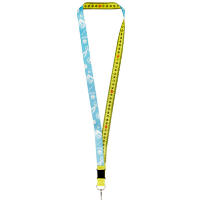 Picture of ISLA 1-METRE SUBLIMATION LANYARD in White.