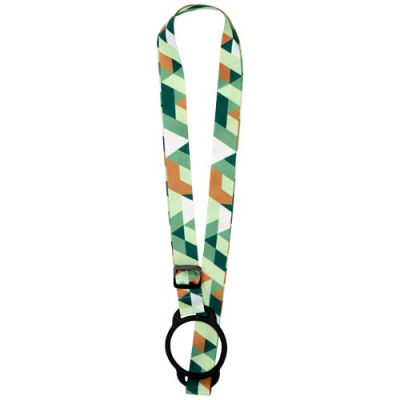 Picture of LIOR SUBLIMATION LANYARD with Silicone Bracelet