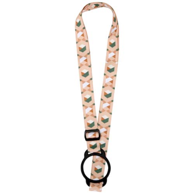 Picture of LIOR RPET SUBLIMATION LANYARD with Silicone Bracelet
