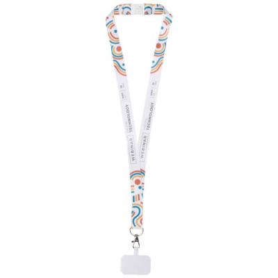 Picture of ADDIE SUBLIMATION RPET LANYARD with Mobile Phone Holder & Safety Breakaway