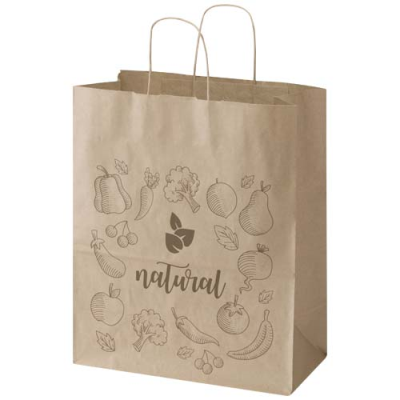 Picture of KRAFT 80-90 G & M2 PAPER BAG with Twisted Handles - 32 x 17 x 39 Cm