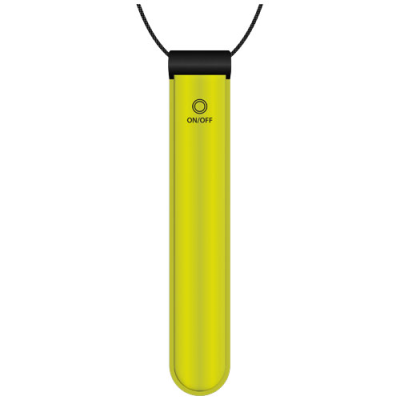 Picture of RFX™ LH-250 REFLECTIVE PVC LED HANGER in Neon Fluorescent Yellow.
