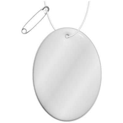 Picture of RFX™ H-12 OVAL REFLECTIVE PVC HANGER in White.