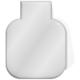 Picture of RFX„¢ M-10 SQUARE REFLECTIVE PVC MAGNET 