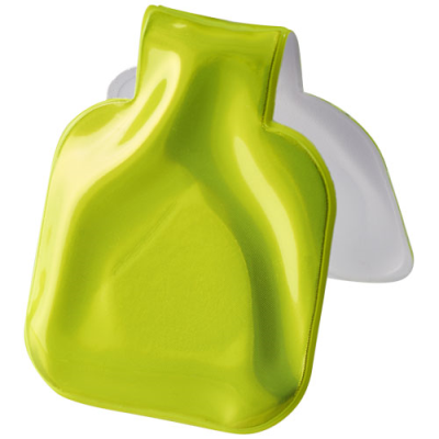 Picture of RFX™ M-10 SQUARE REFLECTIVE PVC MAGNET in Neon Fluorescent Yellow.