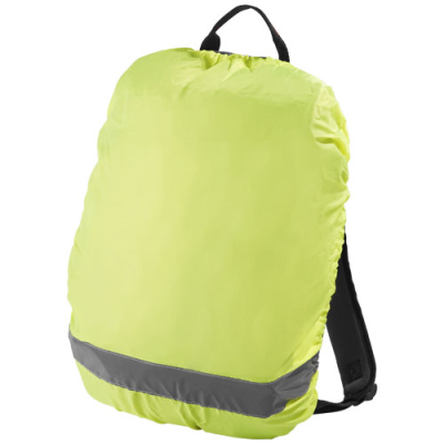 Picture of RFX™ REFLECTIVE SAFETEY BAG COVER in Neon Fluorescent Yellow.