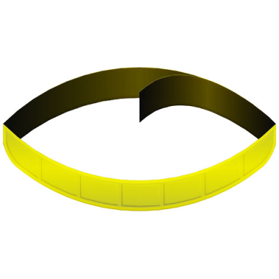 Picture of RFX™ 40 CM REFLECTIVE PVC BAND FOR PETS in Neon Fluorescent Yellow.