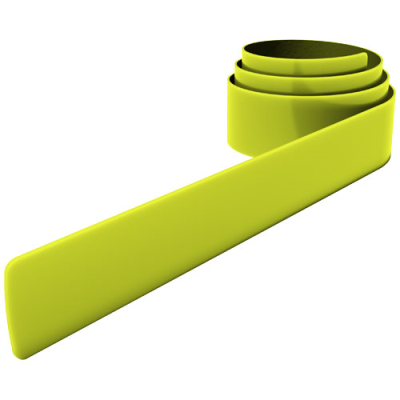 Picture of RFX™ 44 CM REFLECTIVE TPU SLAP WRAP in Neon Fluorescent Yellow.