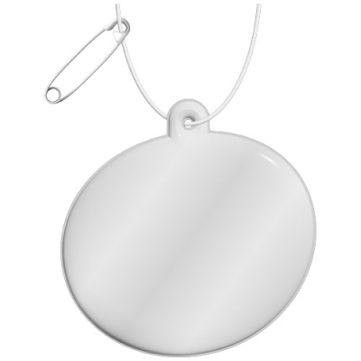 Picture of RFX™ H-09 OVAL REFLECTIVE PVC HANGER in White.