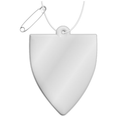 Picture of RFX™ H-12 BADGE REFLECTIVE PVC HANGER in White.