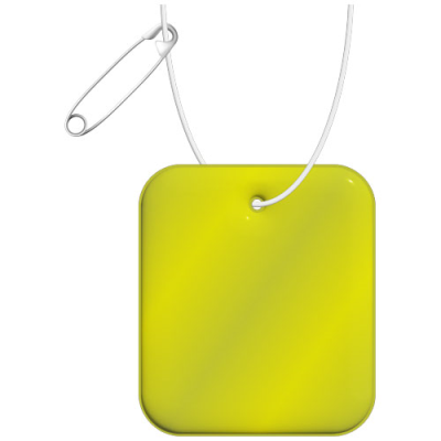 Picture of RFX™ H-20 RECTANGULAR XXL REFLECTIVE PVC HANGER in Neon Fluorescent Yellow