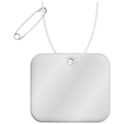 Picture of RFX™ H-20 RECTANGULAR XL REFLECTIVE PVC HANGER in White.