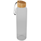 Picture of SCX,DESIGN D21 550 ML BOROSILICATE GLASS BOTTLE with Recycled Silicon Sleeve & Bamboo Lid