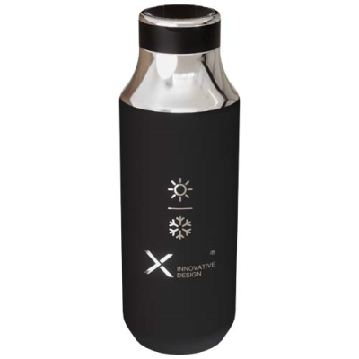 Picture of SCX,DESIGN D12 500 ML THERMAL INSULATED STAINLESS STEEL METAL WATER BOTTLE with Straw.