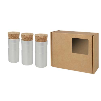 Picture of HEY POTS DESK TOP GARDEN HERB MIX - SET OF THREE