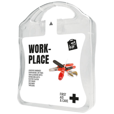 Picture of MYKIT WORKPLACE FIRST AID KIT in White.
