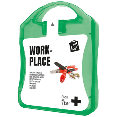 Picture of MYKIT WORKPLACE FIRST AID KIT in Green.