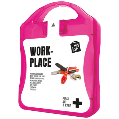 Picture of MYKIT WORKPLACE FIRST AID KIT in Magenta.
