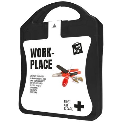 Picture of MYKIT WORKPLACE FIRST AID KIT in Solid Black.