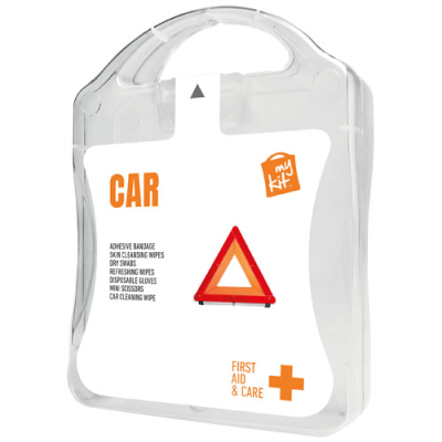 Picture of MYKIT CAR FIRST AID KIT in White.