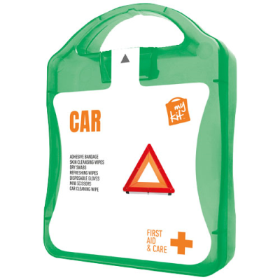 Picture of MYKIT CAR FIRST AID KIT in Green.