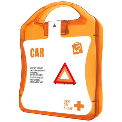 Picture of MYKIT CAR FIRST AID KIT in Orange.