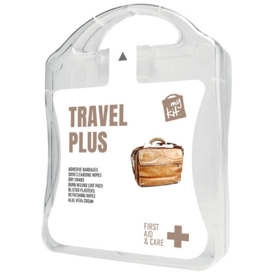 Picture of MYKIT TRAVEL PLUS FIRST AID KIT in White.