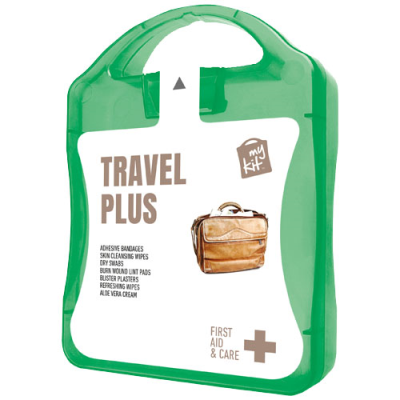 Picture of MYKIT TRAVEL PLUS FIRST AID KIT in Green.