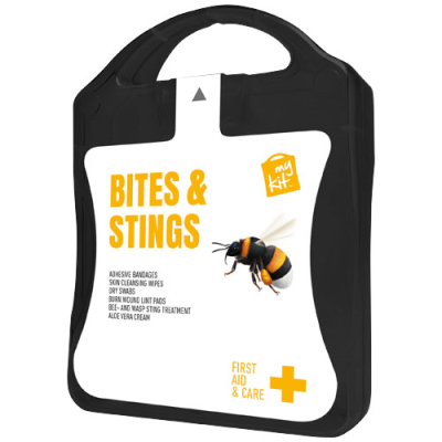 Picture of MYKIT BITES & STINGS FIRST AID in Solid Black