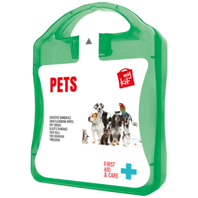 Picture of MYKIT PET FIRST AID KIT in Green.