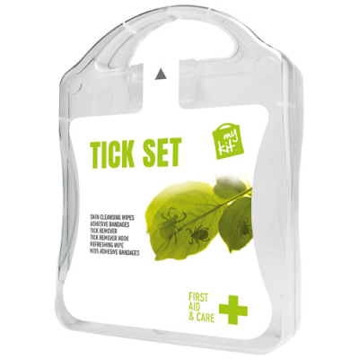 Picture of MYKIT TICK FIRST AID KIT in White.
