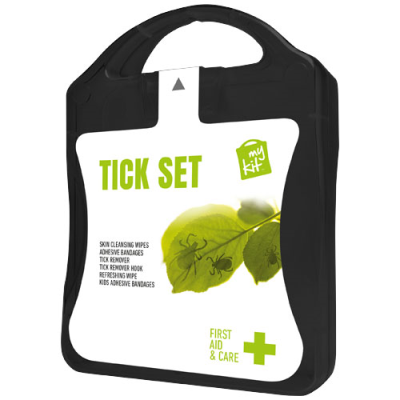 Picture of MYKIT TICK FIRST AID KIT in Solid Black.