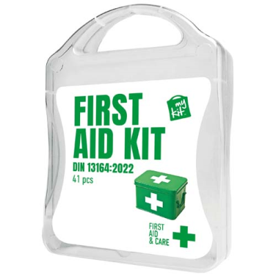 Picture of MYKIT DIN FIRST AID KIT in White.