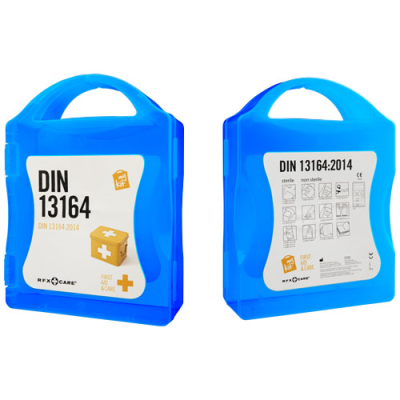 Picture of MYKIT DIN FIRST AID KIT in Blue.