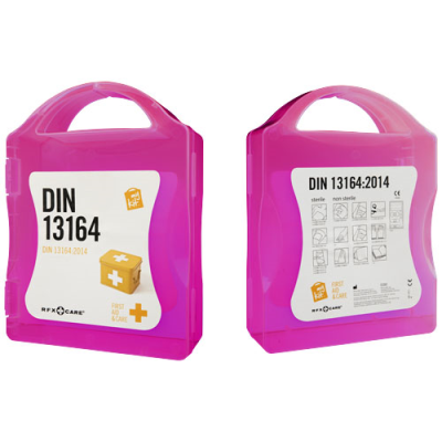 Picture of MYKIT DIN FIRST AID KIT in Magenta.