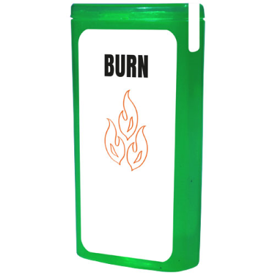 Picture of MINIKIT BURN FIRST AID KIT in Green.