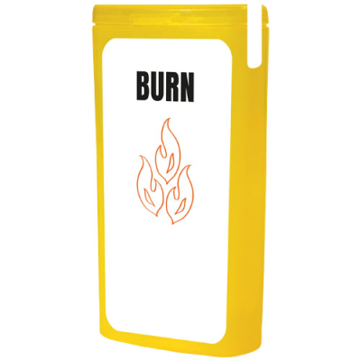 Picture of MINIKIT BURN FIRST AID KIT in Yellow.
