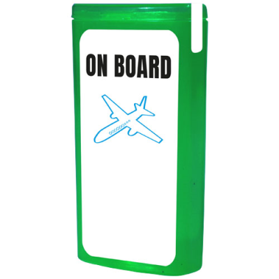 Picture of MINIKIT ON BOARD TRAVEL SET in Green.