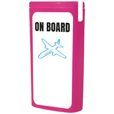 Picture of MINIKIT ON BOARD TRAVEL SET in Magenta.