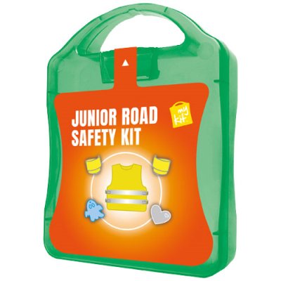Picture of MYKIT M JUNIOR ROAD SAFETY KIT in Green.