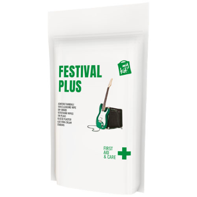 Picture of MYKIT FESTIVAL PLUS with Paper Pouch in White.