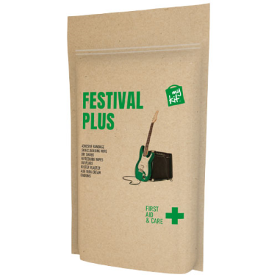 Picture of MYKIT FESTIVAL PLUS with Paper Pouch in Kraft Brown.