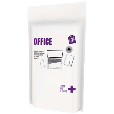 Picture of MYKIT OFFICE FIRST AID with Paper Pouch in White.