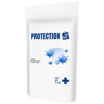 Picture of MYKIT PROTECTION KIT with Paper Pouch in White