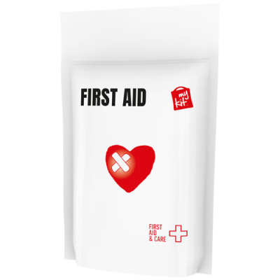 Picture of MINIKIT FIRST AID with Paper Pouch in White.