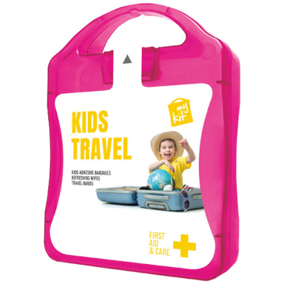 Picture of MYKIT CHILDRENS TRAVEL SET in Magenta.