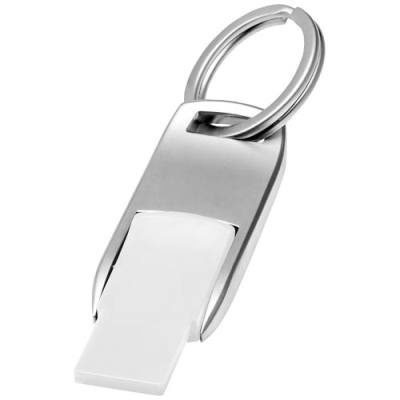Picture of FLIP USB in White & Silver.
