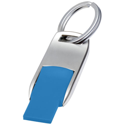 Picture of FLIP USB in Blue & Silver.