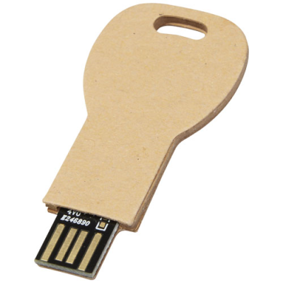 Picture of KEY-SHAPED RECYCLED PAPER USB 2.